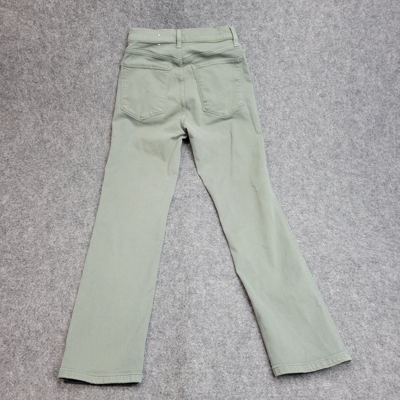 Lucky Brand Jeans Womens 2/26R Green Stretch  Y2K Western Heritage City Slim - Picture 3 of 13